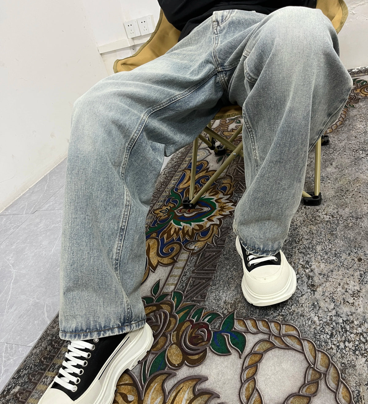 Stylish Hip Hop Casual Denim Jeans