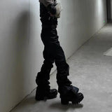 Y2k Baggy Flare Jeans