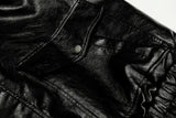 Durable Casual Motorcycle PU Leather Jacket