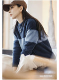 Cozy Striped Knitted Sweater Pullover
