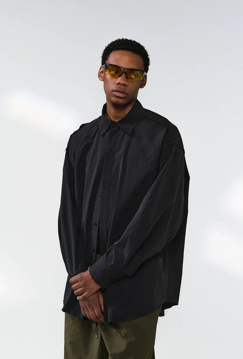 Streetwear 3d Tailored Sorona Curved Sleeve Shirt