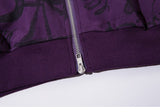 Graffiti Graphic Zip-up Hoodie