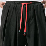 Harem Elastic-waist Loose Sweatpants