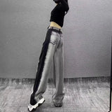 Autumn Korean Style Large Retro Baggy Jeans