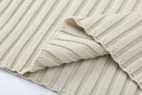 Loose Ripple Knitted Sweater