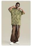 Loose Water Ripple Washed T-Shirt