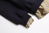 Insulated Streetwear Letter Print Fake Two-Piece Sweatshirts