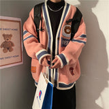 Bear Knitted Cardigan
