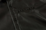 Leather Short Sleeve Shirt