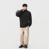 Cozy Cable Knit High Neck Turtleneck Sweater
