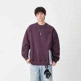 Winter Structured Crew Neck Sweatshirt