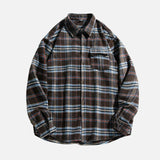 Versatile Plaid Casual Long Sleeve Shirt