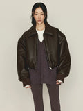 Thicken Warm Short Cotton Leather Jacket