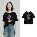 Stylish Short Sleeve Spring T-Shirt