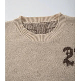 Y2K Distressed Oversized Knit Jumper Sweater