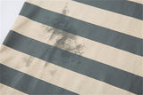 Investment Piece Striped Short Sleeve Cotton T-Shirt