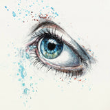 Ethereal Gaze Artistic Eye T-shirt