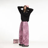 Pink Leopard Dance Hip Hop Pants