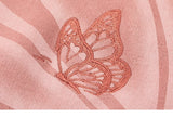 Butterfly Embroidery Varsity Jacket