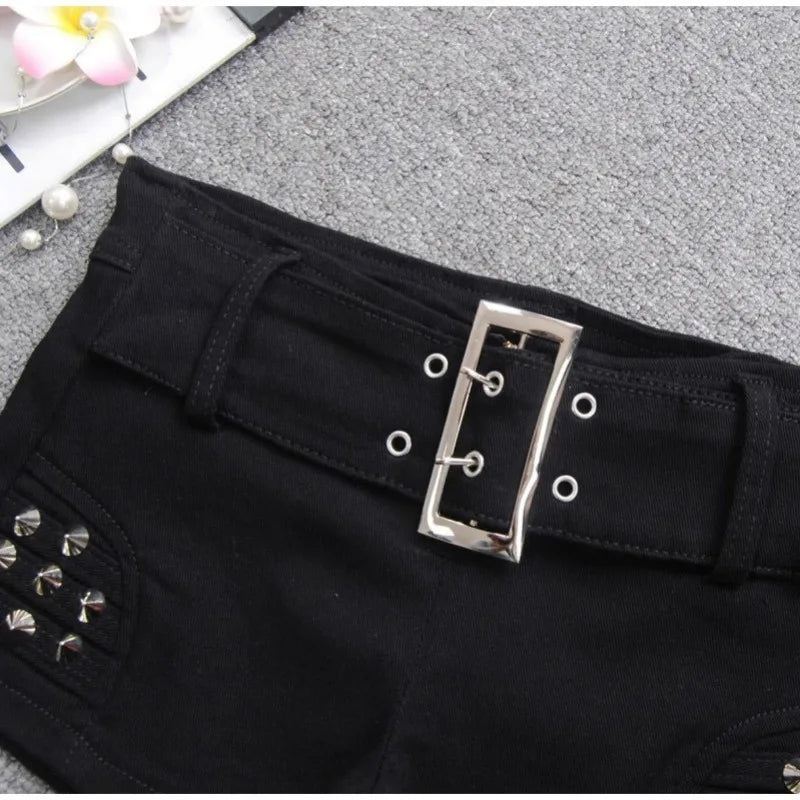 Buttoned Pocket Shorts