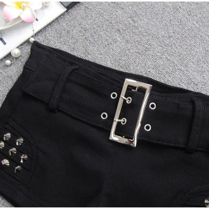 Buttoned Pocket Shorts