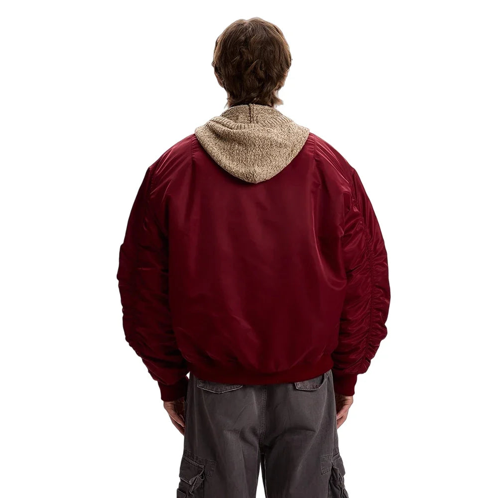Winter Quilted Hip Hop Baseball Jacket