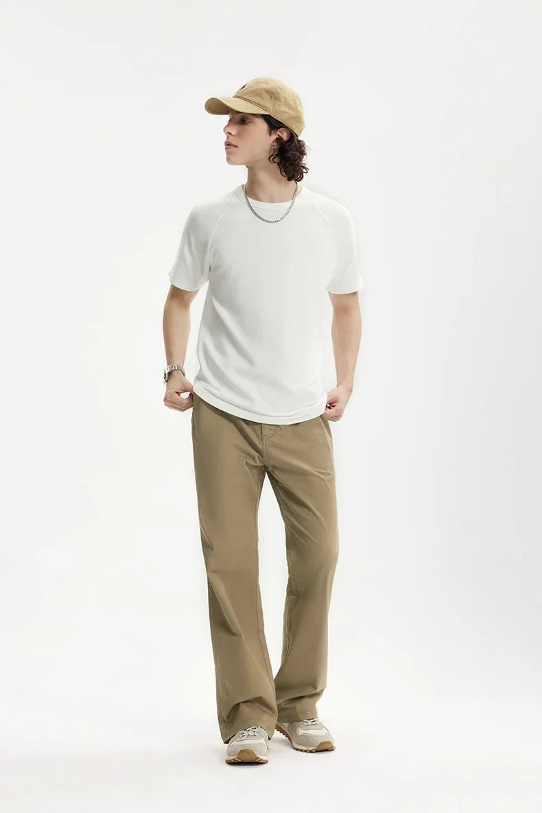 Men's Straight-Leg Chino Pants