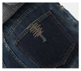 Blue Vintage High Waist Baggy Denim Pants