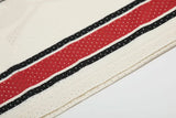 Sport Patchwork Jersey Graphic V-neck Collar T-Shirt