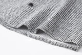 Vertical Striped Hip Hop College Style Jacket