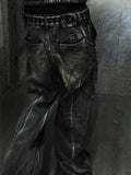 Y2K Patchwork Flare Jeans