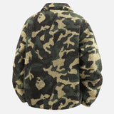 Y2K Thick Warm Windproof Faux Fur Jacket