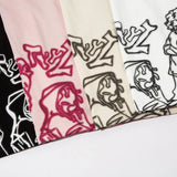 Vintage Cartoon Character Print Graphic T-Shirt