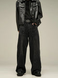 Wide Leg Vintage Washed Baggy Jeans