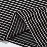 Lightweight Retro Striped Vintage Patchwork T-Shirt
