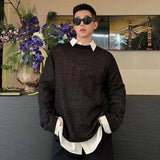 Korean Style Round Collar Sweater