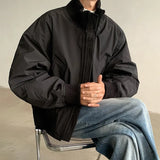 American Flight Stand Collar Bomber Jacket