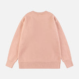 Y2K Cozy Bear Pocket Knitted Sweater