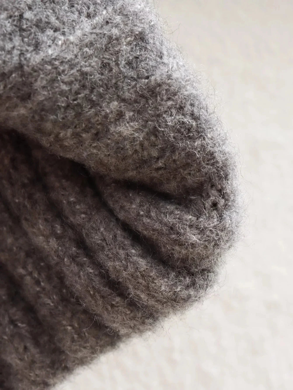 Knitted Crew Neck Sweater