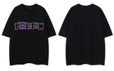 Y2K Embroidered Cartoon Short Sleeve Hip Hop T-Shirt