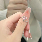 Heart Arrow Love Ring