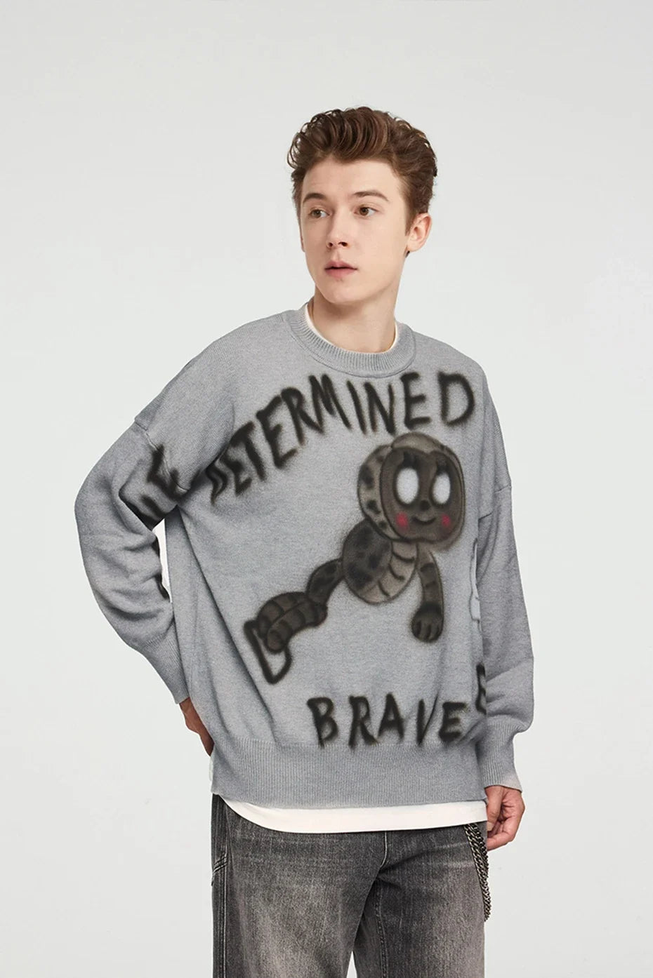 Y2K Brave Soul Sweater