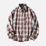 Versatile Plaid Casual Long Sleeve Shirt