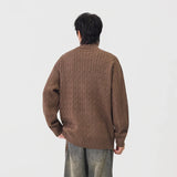 Cozy Cable Knit High Neck Turtleneck Sweater