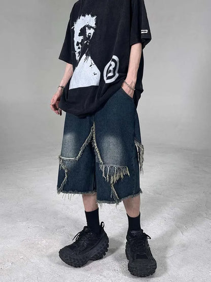 Vintage Star Fringe Jorts