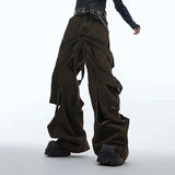 Vintage Patchwork Wornout Hollowed Out Jeans