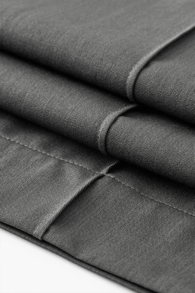 American Style Super Wide Leg Suit Pants
