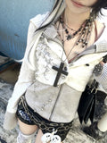 Studded Military Cropped Jacket