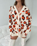 Leopard Women's Cardigan