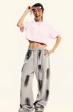 Cropped Washed Women's T-shirt